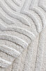Picture of Koza Carpet Koza Hayad Monaco Cream Carpet Living Room Bedroom Hallway Machine Carpet 33343 80 x 150