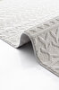 Picture of Koza Carpet Koza Hayad Monaco Cream Carpet Living Room Sitting Room Bedroom Hallway Machine Carpet 33346 80 x 150