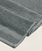 Picture of Koza Home Likya 100% Cotton Border 4-Piece Face Dowry Towel Set 1002A Standard