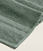 Picture of Koza Home Likya 100% Cotton Bordered Green 2-Piece Dowry Towel Set 1004A 70 x 140 - 50 x 90