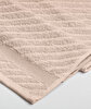 Picture of Koza Home Likya 100% Cotton Jacquard Border Cross Striped 4-Piece Face Dowry Towel Set 1012A Standard