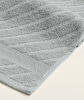 Picture of Koza Home Likya 100% Cotton Jacquard Border Herringbone 4-Piece Face Dowry Towel Set 1024A Standard