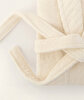 Picture of Koza Home Likya 100% Cotton Single Cream Dowry Bathrobe 1043A SM