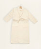 Picture of Koza Home Likya 100% Cotton Single Cream Dowry Bathrobe 1043A SM