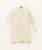 Picture of Koza Home Likya 100% Cotton Single Cream Dowry Bathrobe 1043A SM
