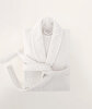 Picture of Koza Home Likya 100% Cotton Single White Dowry Bathrobe 1044A SM