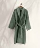 Picture of Koza Home Likya 100% Cotton Single Green Dowry Bathrobe 1040A L-XL