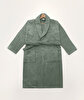 Picture of Koza Home Likya 100% Cotton Single Green Dowry Bathrobe 1040A L-XL