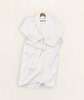 Picture of Koza Home Likya 100% Cotton White Dowry Bathrobe Set of 2 1 Bathrobe 1 Towel 1054A SM