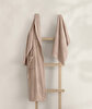 Picture of Koza Home Likya 100% Cotton Salmon Dowry Bathrobe Set of 2 1 Bathrobe 1 Towel 1052A L-XL