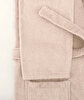 Picture of Koza Home Likya 100% Cotton Salmon Dowry Bathrobe Set of 2 1 Bathrobe 1 Towel 1052A L-XL