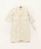 Picture of Koza Home Likya 100% Cotton Cream Dowry Bathrobe Set of 2 1 Bathrobe 1 Towel 1053A L-XL