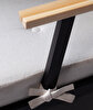 Picture of Koza Home Mist Beige Single Garden Chair Black Skeleton 6001 Single