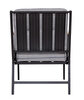 Picture of Koza Home Mist Gray Single Garden Chair Black Skeleton 6003 Single