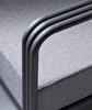 Picture of Koza Home Nea Single Gray Garden Chair Anthracite Frame 7003 Single
