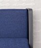 Picture of Koza Home Nea Single Navy Blue Garden Chair Anthracite Frame 7004 Single