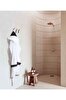 Picture of Koza Home Brisa Hooded White Bathrobe 2500 L-XL