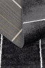 Picture of Koza Halı Fjord Anthracite White Carpet Rug Living Room Bedroom Hallway Machine Made Carpet 59835A 80 x 150