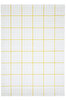 Picture of Koza Halı Fjord White Yellow Carpet Rug Living Room Bedroom Hallway Machine Made Carpet 59836A 80 x 150