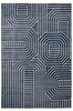 Picture of Koza Halı Lykke Blue Carpet Rug Living Room Bedroom Hallway Machine Carpet 65224B 80 x 150