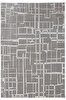 Picture of Koza Halı Lykke Gray Carpet Rug Living Room Bedroom Hallway Machine Carpet 65226B 80 x 150