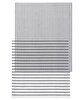 Picture of Koza Carpet Koza Premium Pearl Cream Black Carpet Living Room Bedroom Hallway Machine Made Carpet 51333K 160 x 230