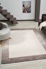 Picture of Koza Carpet Koza Hayad Çırağan Gray Carpet 46325G Living Room Sitting Room Bedroom Corridor Machine Carpet 80 x 150