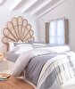 Picture of Koza Home Viento Duvet Cover Set Cotton Gray Anthracite Piece Gray Double 200x220 9513A Double