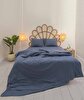 Picture of Koza Home Pacifico Duvet Cover Set Cotton Navy Double 200x220 9554A Double