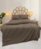 Picture of Koza Home Calmo Duvet Cover Set Brown Double 200x220 9560A Double