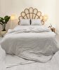 Picture of Koza Home Calmo Duvet Cover Set Silver Single 160x220 9562A Single