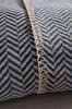 Picture of Koza Home Twin Blanket Soft Cotton Single Blanket Coffee Blue 150 x 200 5017A Single