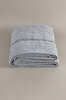 Picture of Koza Home Twin Blanket Soft Cotton Single Blanket Anthracite Cream 150 x 200 5018A Single