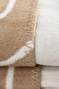 Picture of Koza Home Twin Blanket Soft Cotton Single Blanket Coffee Cream 150 x 200 5024A Single