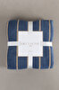 Picture of Koza Home Twin Blanket Soft Cotton Single Blanket Coffee Blue 150 x 200 5025A Single