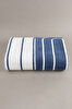 Picture of Koza Home Twin Blanket Soft Cotton Double Blanket Blue Cream 200 x 220 5027A Double