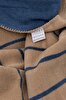 Picture of Koza Home Twin Blanket Soft Cotton Double Blanket Coffee Blue 200 x 220 5029A Double
