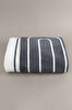 Picture of Koza Home Twin Blanket Soft Cotton Double Blanket Anthracite Cream 200 x 220 5030A Double