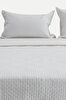 Picture of Koza Home Patara White Multi-Purpose 100% Cotton Double Bedspread 240x250 7505A Double