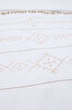Picture of Koza Home Farayla Ethnic Patterned Dark Beige 100% Cotton Single Duvet Cover Set 170x220 7509A Single