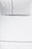 Picture of Koza Home Farayla Ethnic Patterned Gray 100% Cotton Double Duvet Cover Set 200x220 7512A Double