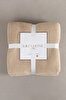Picture of Koza Home Twin Soft Cotton Single Blanket Coffee Blue 150 x 200 5008A Single