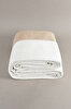 Picture of Koza Home Twin Soft Cotton Double Blanket Coffee Cream 200 x 220 5010A Double