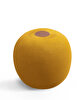 Picture of Koza Home Fluffy Knitted Pouf Mustard 8003 50 x 50