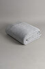 Picture of Koza Home Miel Gray Double Blanket with Pom Pom Edge 200x220 37105 Double