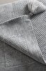 Picture of Koza Home Miel Gray Edge Pom Pom Single Blanket 160x220 37106 Single
