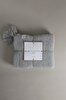 Picture of Koza Home Miel Gray Edge Pom Pom TV Blanket 130x170 37107 130 x 170
