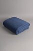 Picture of Koza Home Miel Indigo Edge Pom Pom Single Blanket 160x220 37116 Single