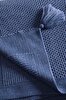 Picture of Koza Home Miel Indigo Edge Pom Pom Single Blanket 160x220 37116 Single
