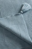 Picture of Koza Home Miel Blue Edge Pom Pom Single Blanket 160x220 37121 Single